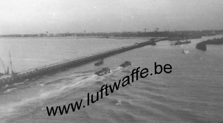 F-59140 Dunkerque. Vue de la mer. Fin 1940 (WH10)
