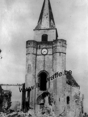 F-Nord de la France. Mai 40. Eglise détruite (WL482)