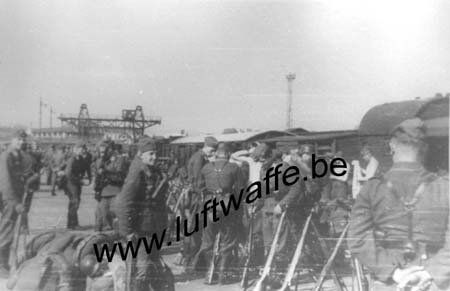 F-27500 Pont Audemer. 1942 (sept.). Gare (77.65)