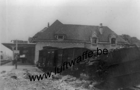 F-28100 Dreux. La gare. 1940 (1) (WL207)