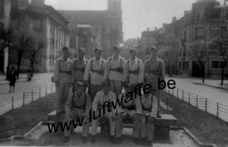 F-51100 Reims. Recrues Luftwaffe en juin 42 (WL353)