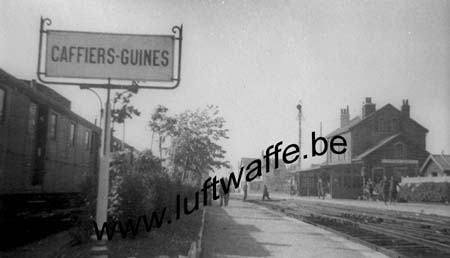 F-62132 Caffiers. Gare (mai 40) (WH1)