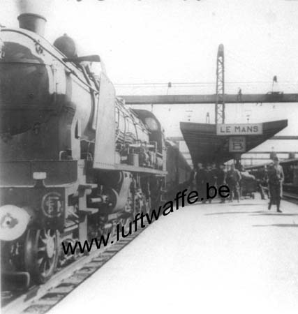 F-72000 Le Mans. 1941. La gare (WL403)