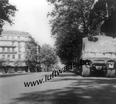 F-75000 Paris. Bd Hausmann vers septembre 40 (WH92)