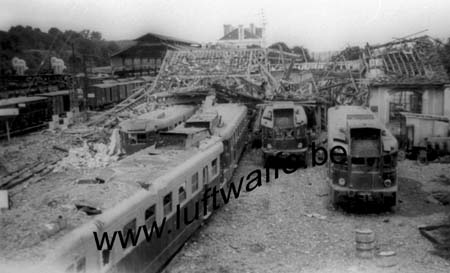 F-Nord de la France. Mai 40. Une gare (WL473)